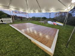 20240930 185341 1727793299 9' X 15' Commercial Portable Wood Finish Dance Floor