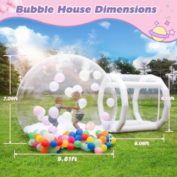 81FVLuXiSAL. AC SL1500 1758634684 10 foot Inflatable Bubble Tent