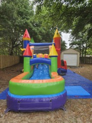 20240504 082956 1715268988 Mega Modern Rainbow Wet/Dry Bounce House Combo