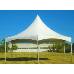30 foot hexagon high peak frame party canopy tent 1769185191 30' Premium Hexagon High Peak Frame Tent
