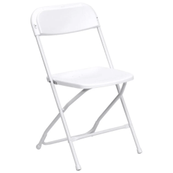 White Plastic Chair