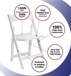 IMG 2024 1739474600 White Resin Folding Chairs