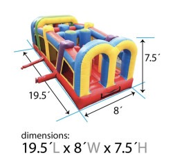 IMG 2100 1739560184 20' Rainbow Obstacle Course