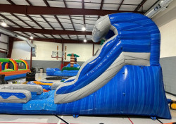 IMG 2596 1771336304 12' Marble Blue Ocean Wave Wet/Dry Slide