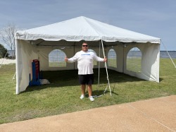 20' x 20' Premium Frame Tent