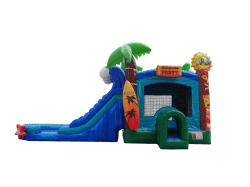 IMG 5688 1750873696 Aloha Bounce Slide Combo Dual Lane Wet/Dry