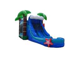 IMG 5690 1750873695 Aloha Bounce Slide Combo Dual Lane Wet/Dry