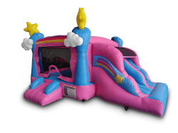 Mini Enchanted Bounce Slide 2 1741459141 Mini Enchanted Bounce House Slide