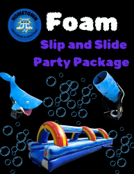 Foam Slip and Slide Party Package