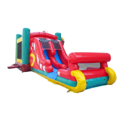 xco wdmxmas 3qtr b 1 1761657886 Mega Christmas Wet/Dry Bounce Slide Combo